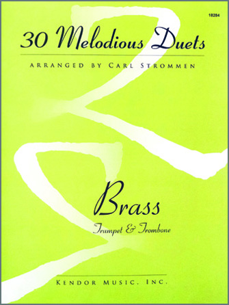 30 Melodious Duets [trumpet/trombone duet] Strommen Tpt/TbmDuo