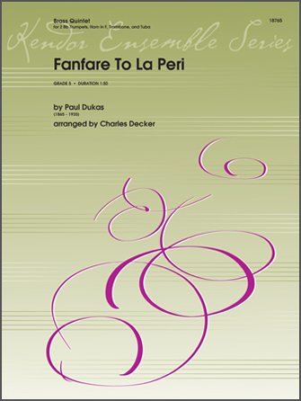 Fanfare To La Peri [brass 5tet]