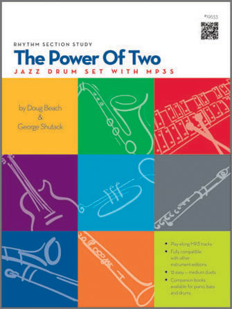 Power of Two Jazz Drums w/mp3s [drums]