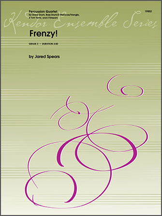 Frenzy! [percussion quartet] Spears Perc Qrt
