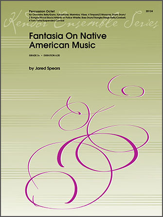 Fantasia on Native American Music [percussion octet] Spears Perc Qrt