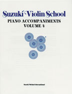 Suzuki Violin School Piano Acc., Volume 4 [Violin] piano acc