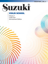 Suzuki Violin School International Edition Violin Part Volume 5