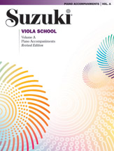 Alfred    Suzuki Viola School Volume A (Vol 1 & 2) - Piano Accompaniment