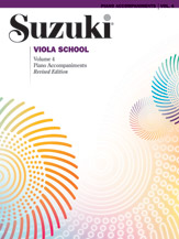 Alfred    Suzuki Viola School Volume 4 - Piano Accompaniment