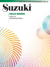 Suzuki Cello School Cello Part, Volume 10 (includes Piano Acc.) [Cello]