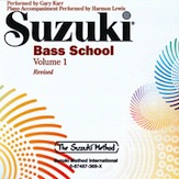 Suzuki Bass School Vol 1 CD Karr