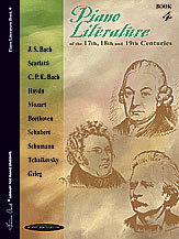 Piano Literature of the 17th, 18th, and 19th Centuries, Book 4 [Piano]