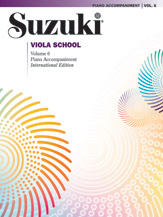 Alfred    Suzuki Viola School Volume 6 Revised - Piano Accompaniment