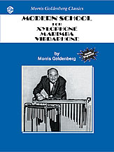 Modern School for Xylophone Marimba Vibraphone [mallet perc] Goldenberg Mallets