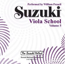 Suzuki Viola School CD, Volume 5 [Viola]