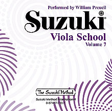 Suzuki Viola School, Volume 7 - CD Only
