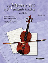 Adventures in Music Reading for Violin Book 3
