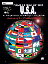 Strings Around the World: Folk Songs of the U.S.A. [Violin 1]