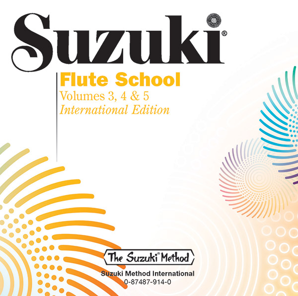 Suzuki Flute School CD 3, 4 & 5 -
