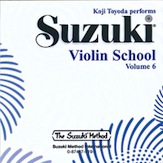 Suzuki Violin School CD, Volume 6 [Violin]