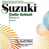 Suzuki Cello School CD, Volume 6 [Cello]