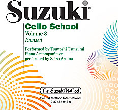 Suzuki Cello School CD, Volume 8 [Cello]