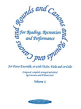 Rounds and Canons for Reading, Recreation and Performance, Piano Ensemble, Volume 1 [Piano]