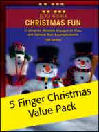 5 Finger Christmas Value Pack [Piano]