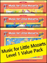 Music for Little Mozarts Level 1 2012 (Value Pack) [Piano]