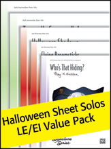 Halloween Sheet Solos LE/EI Value Pack [piano]