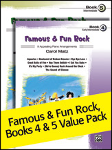 Famous and Fun Rock - Book 4/5 (Value Pack) Piano