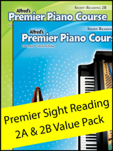 Premier Piano Course Sight Reading 2A & 2B (Value Pack) [Piano] Piano