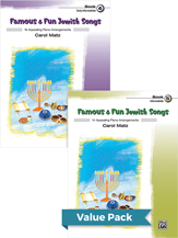 Famous & Fun Jewish Songs 4-5 (Value Pack) [Piano]