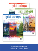 Lyrical Landscapes, Books 1-3 [Piano] - Piano