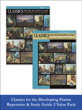 Classics for the Dev. Pianist Bk 2 & Study Guide 2 - Piano
