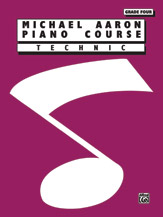Warner Brothers Aaron                  Aaron Piano Course: Technic - Grade 4