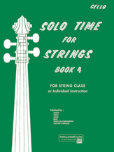 Alfred  Etling/Siennicki  Solo Time for Strings Book 4 - Cello