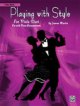 Playing With Style by Martin Joanne for Viola Duet