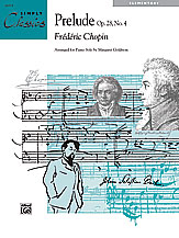 Prelude, Opus 28, No. 4 [Piano] piano