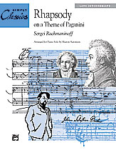 Rhapsody on a Theme of Paganini [Piano] Piano