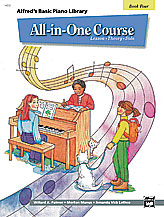 Alfred's Basic All-in-One Course, Book 4 [Piano]
