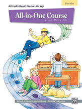 Alfred's Basic All-in-One Course, Book 5 [Piano]
