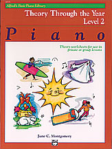 Alfred    Alfred's Basic Piano Library - Theory Through The Year Book 2
