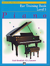 Alfred's Basic Piano Course : Ear Training Book 5 [Piano]