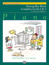 Alfred    Alfred's Basic Piano Library: Notespeller Complete 2 & 3