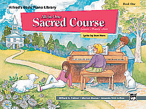 Alfred's Basic All-in-One Sacred Course, Book 1 [Piano] Book