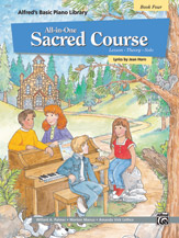 Alfred    Alfred's Basic Piano Library: All-in-One Sacred Course Book 4