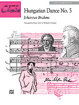 Hungarian Dance No. 5 [Piano] piano