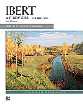 Alfred Ibert                  Giddy Girl - Piano Solo Sheet
