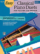 Easy Classical Piano Duets for Teacher and Student, Book 2 [Piano] 1p4h