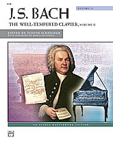 J. S. Bach: The Well-Tempered Clavier, Volume II [Piano] piano