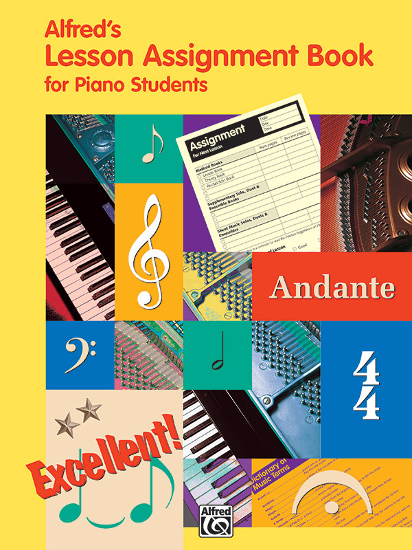 Alfred's Lesson Assignment Book for Piano Students [Piano]
