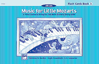 Music for Little Mozarts: Flash Cards, Level 3 [Piano]