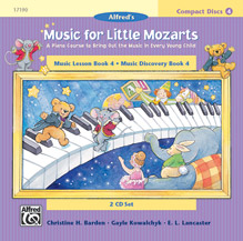 Alfred    Music For Little Mozarts - 2CD Set for Lesson & Discovery Books Level 4